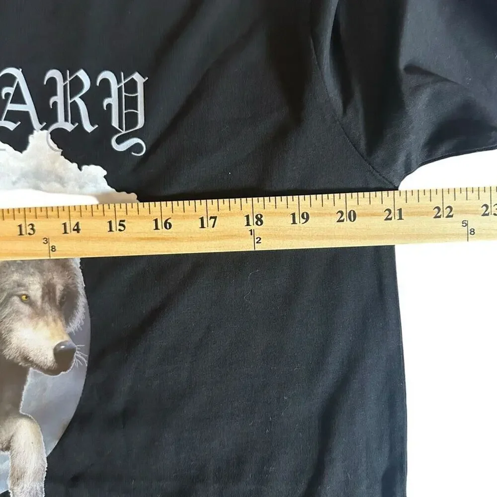 THRT Denim No Mercy Visionary T-shirt Men’s L - Streetwear Trap Urban Punk NWT - Picture 12 of 13